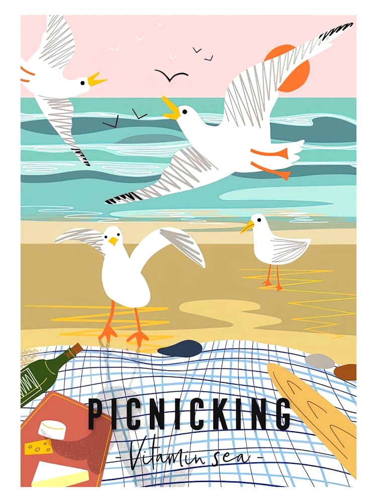 Picnicking Vitamin Sea