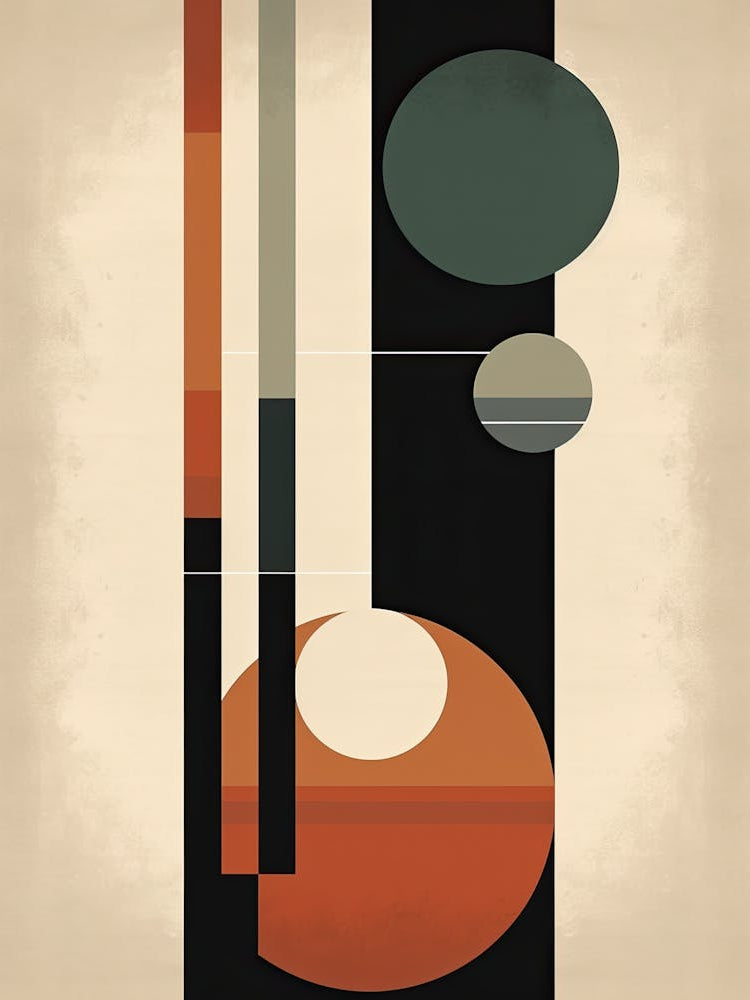 Mosaic Melody; Boho Mid Century Symphony