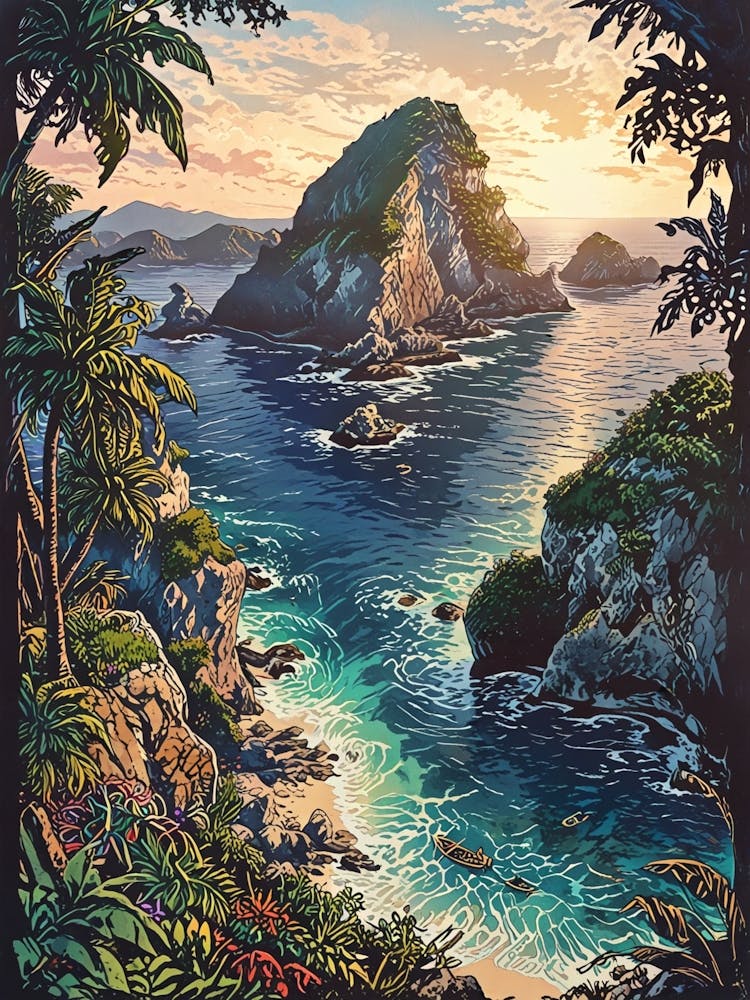 Sunset At The Beach 4