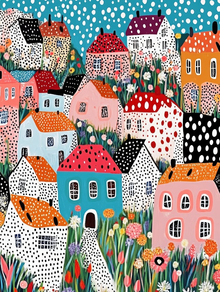 Polka Dot Houses