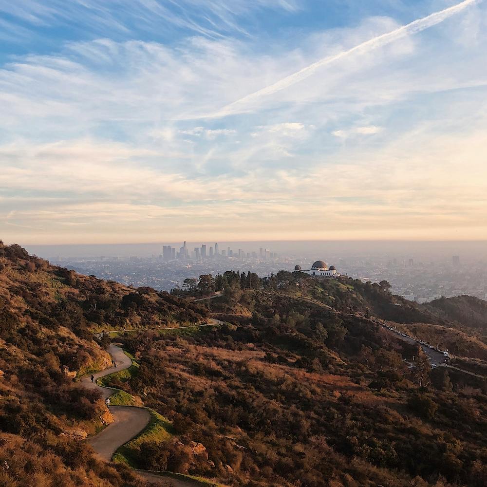 Griffith Observatory And The La Skyline Square