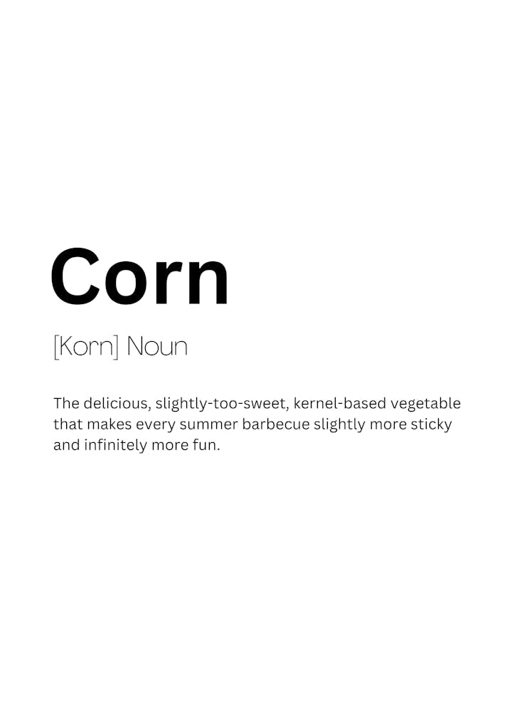 Corn Definition Meaning