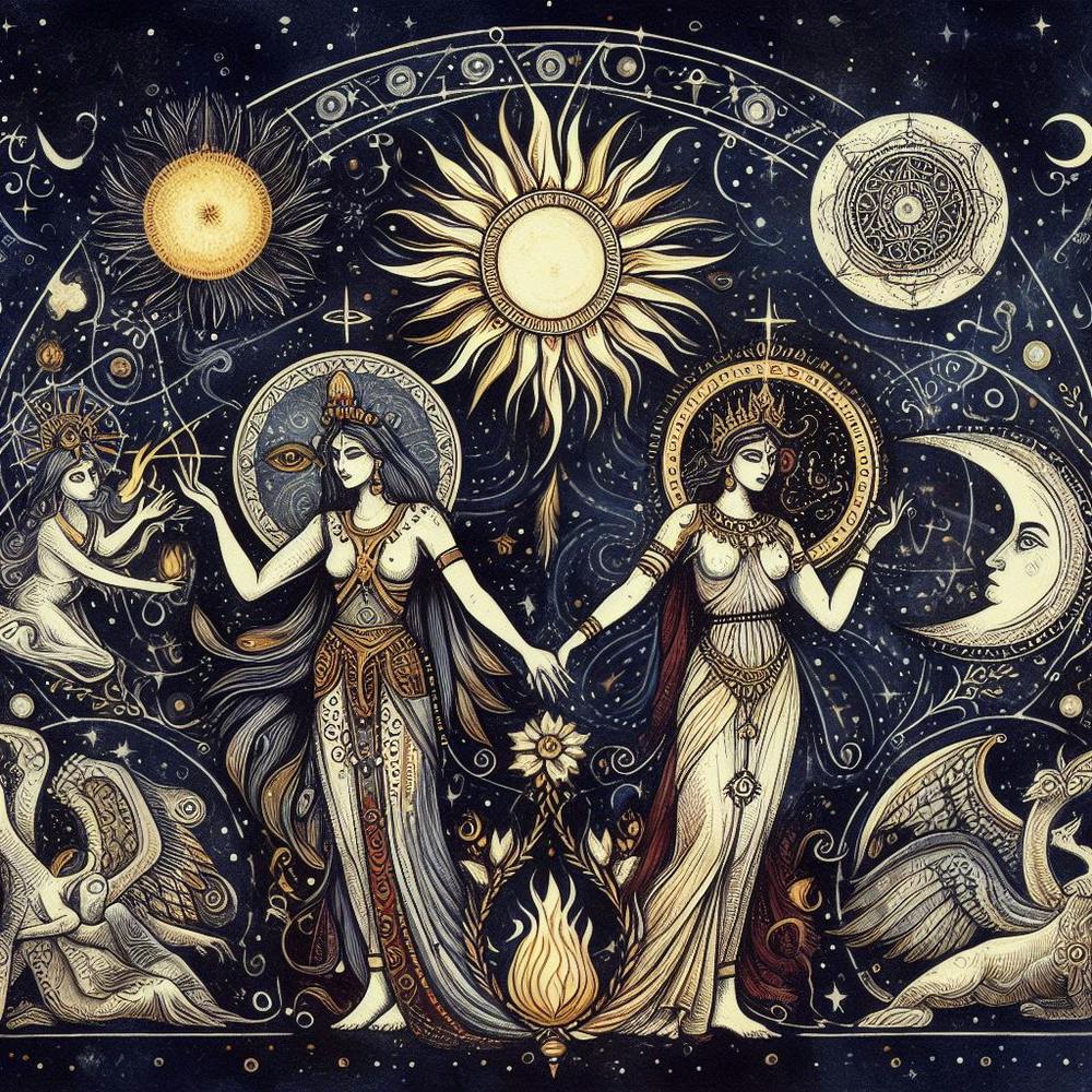 Inanna / Lilith And Hecate