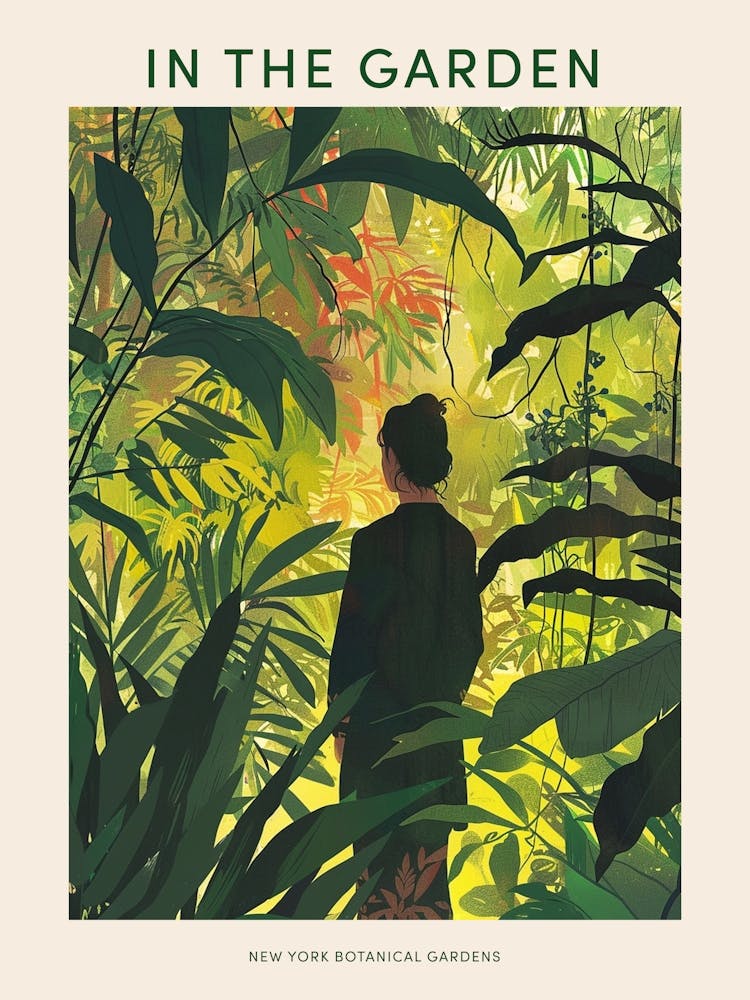 In The Garden Poster New York Botanical Gardens 3