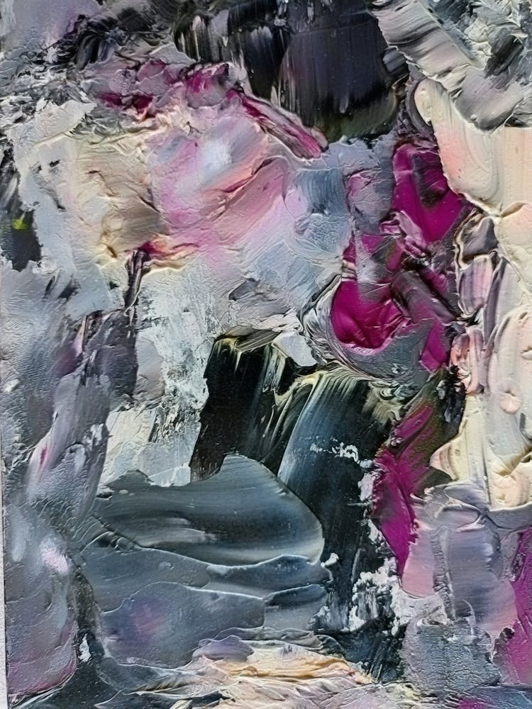 "Desire " abstract painting