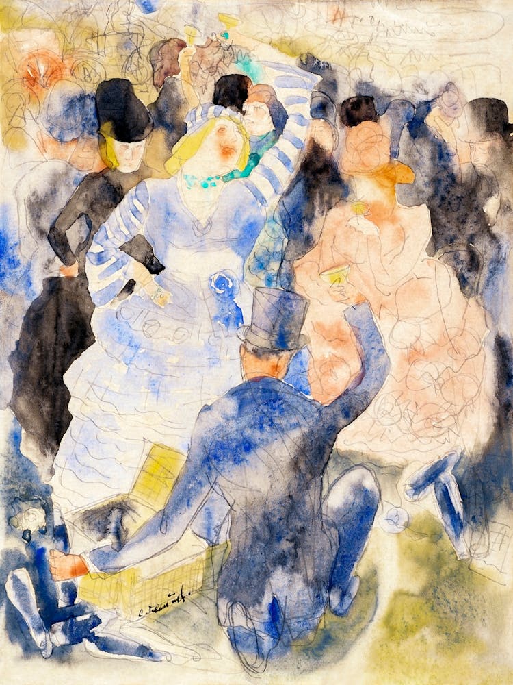 Nana At The Races, Charles Demuth