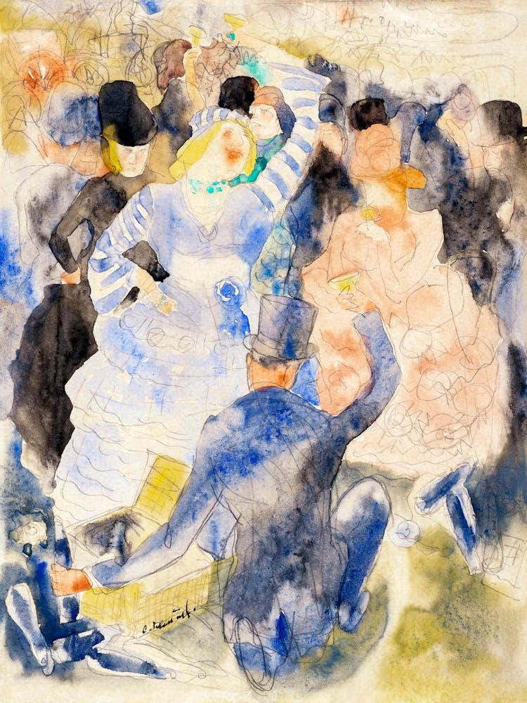 Nana At The Races, Charles Demuth