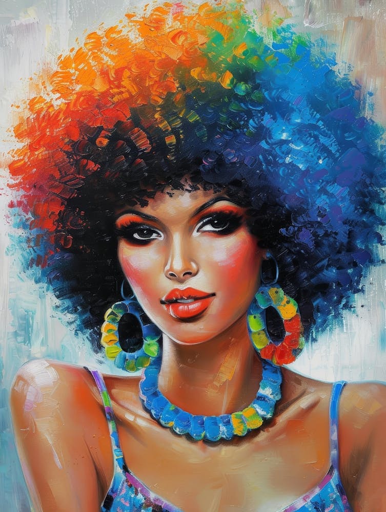 Afro Girl 40
