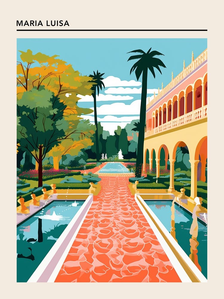 Maria Luisa Park Sevilla Spanien 2