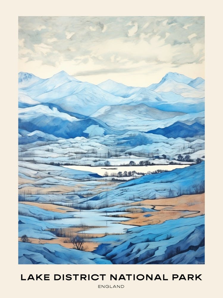 Lake District National Park England 1 Poster