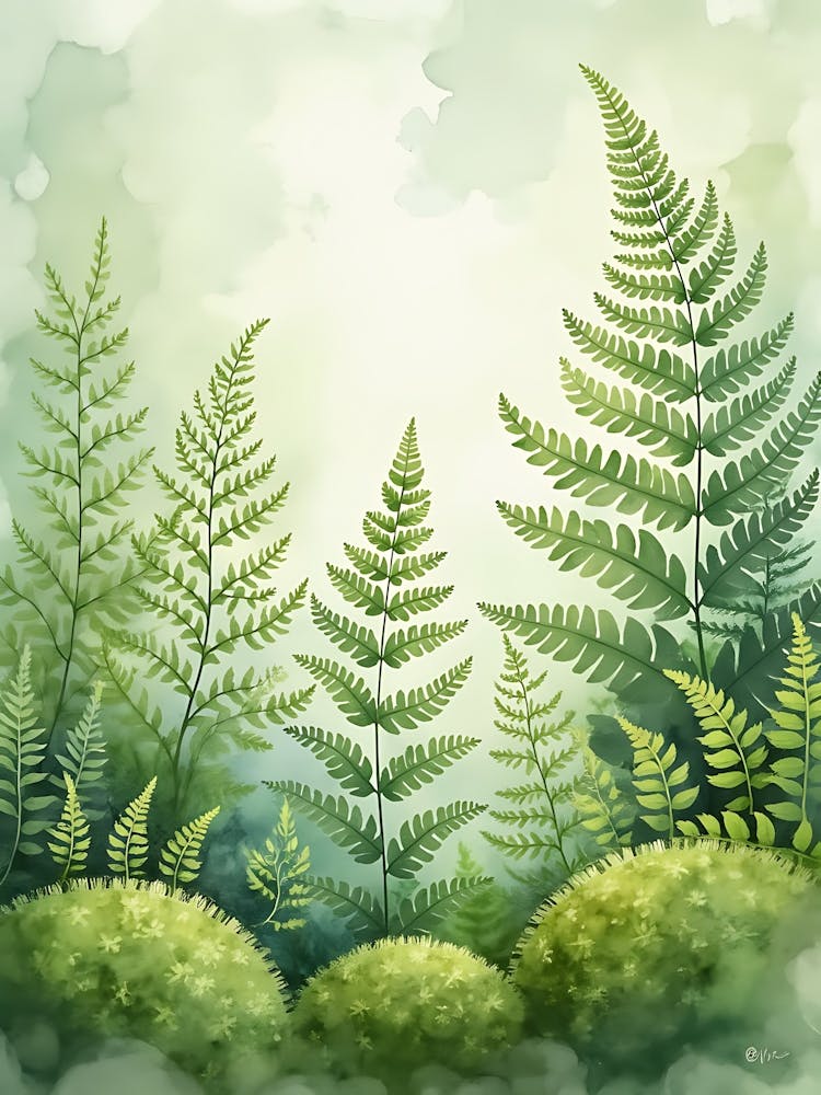 Soft Sage Leaf Structure