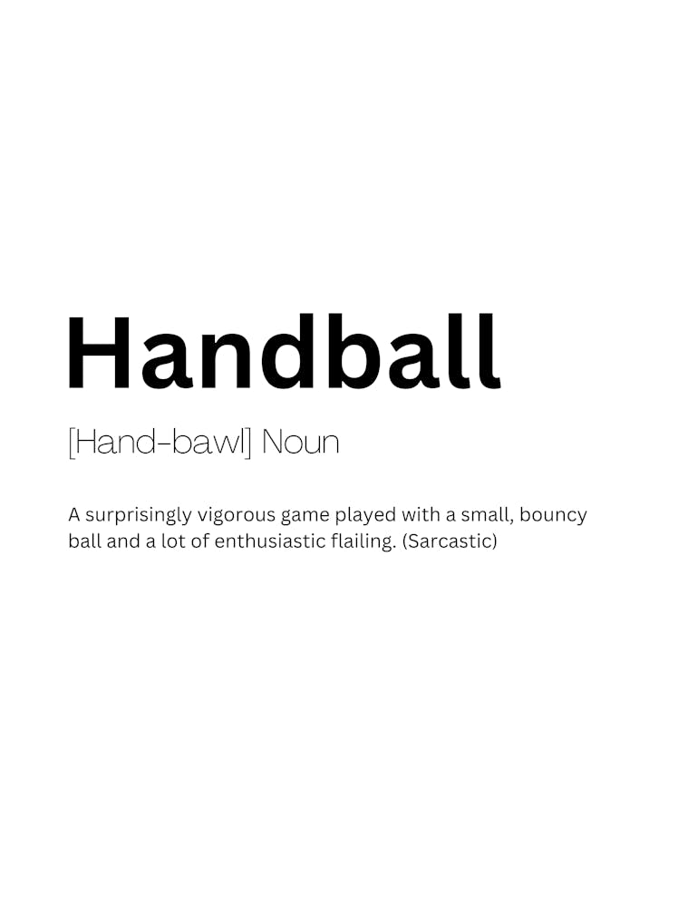 Handball Definition Meaning