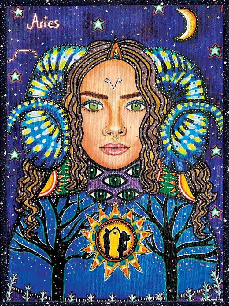 Queen Aries Star Sign