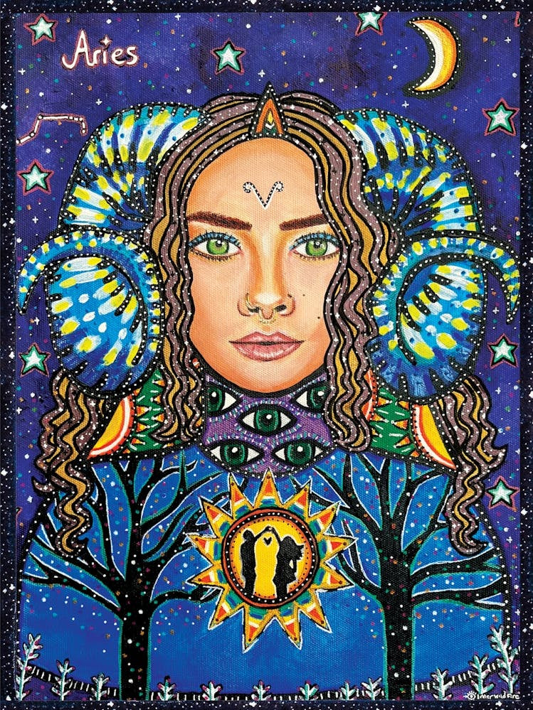 Queen Aries Star Sign