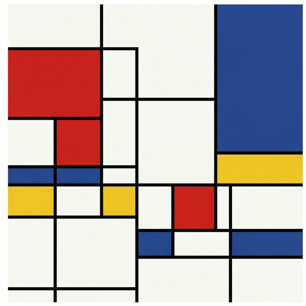 Mondrian Squares