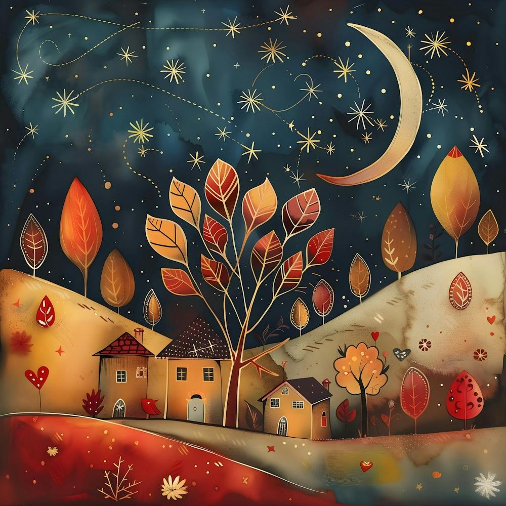 Autumn Night In The Village, Naïve Folk