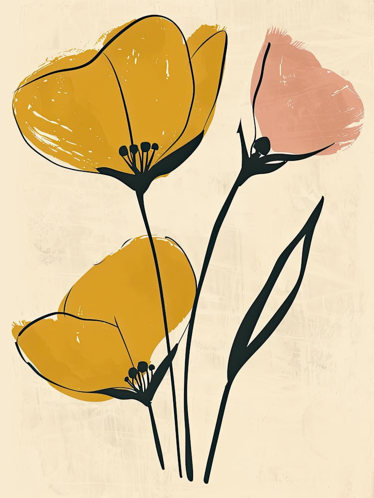 Victoria Flower Market Boho Minimalist Style 1