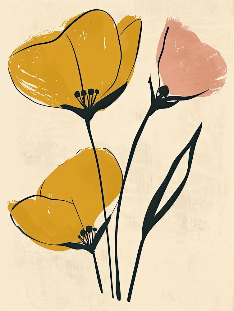 Victoria Flower Market Boho Minimalist Style 1