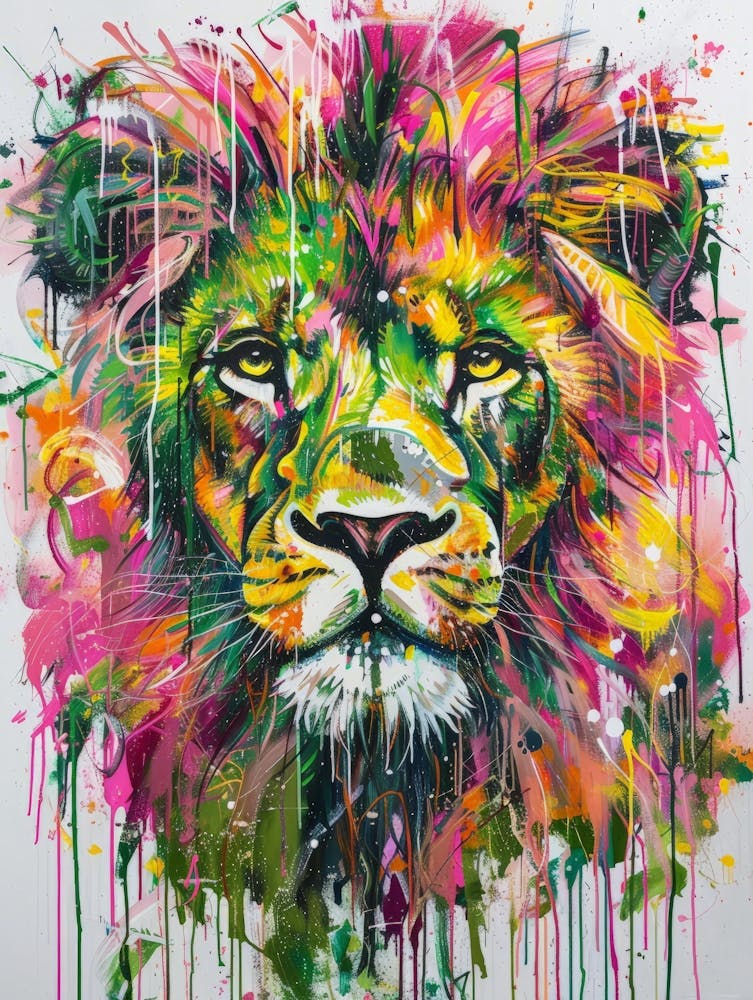 Lion Painting
