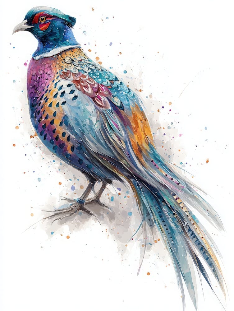 Aihrgdesign Isolated Watercolor Painting Of Birds Colorful Ph Dabe21f8 7ee1 48b1 83db 443067b02862 2