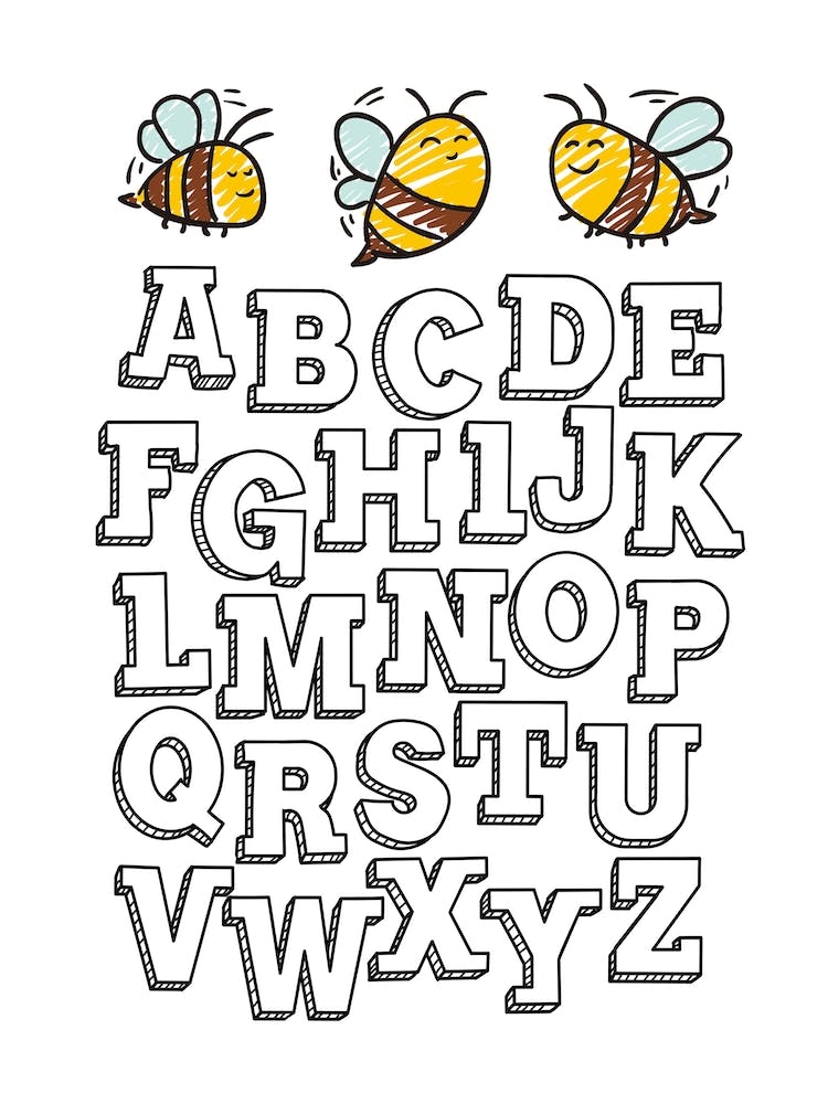 Bee Alphabet