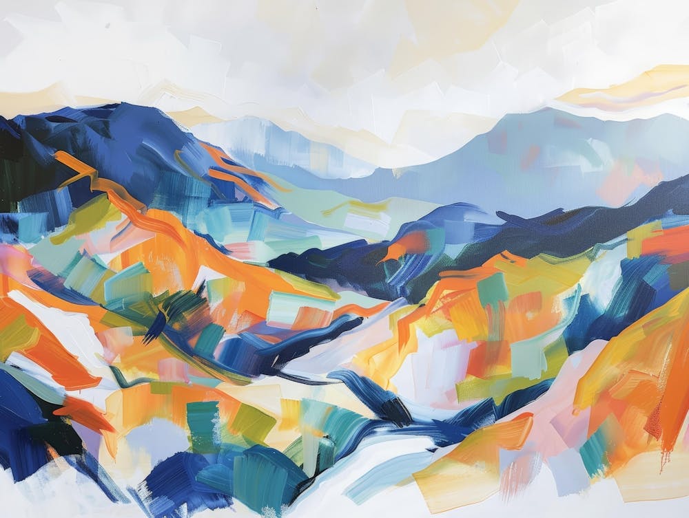 Abstract Landscape Painting 16