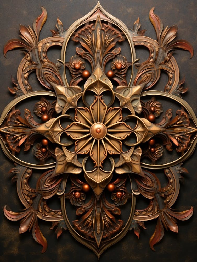 Symmetrical Mandalas Geometric Illustration 11