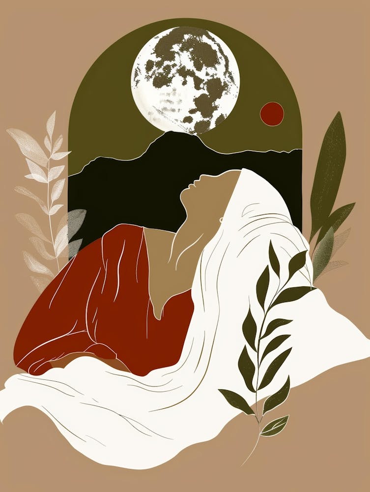 Moon And The Woman 1