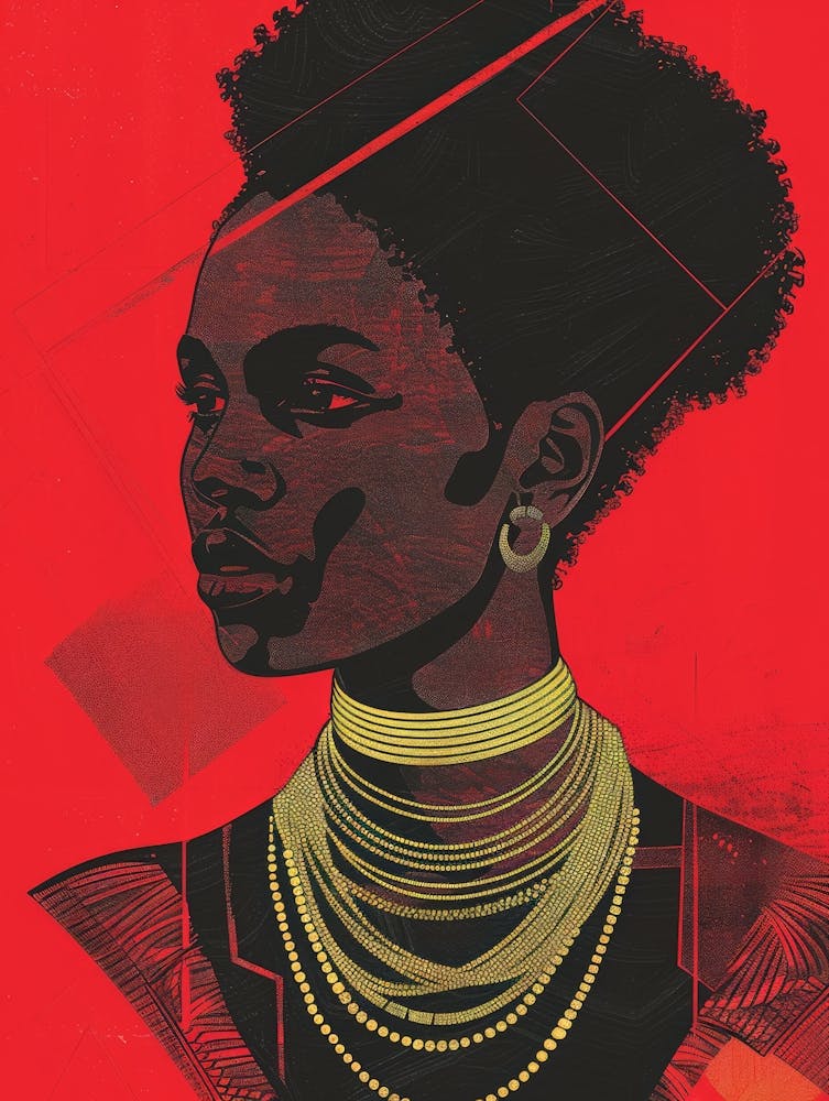 Afro-American Woman 26