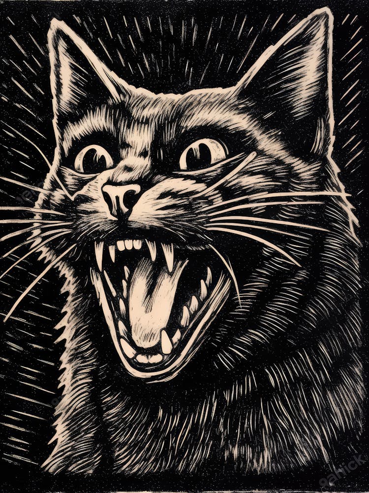 Screaming Cat