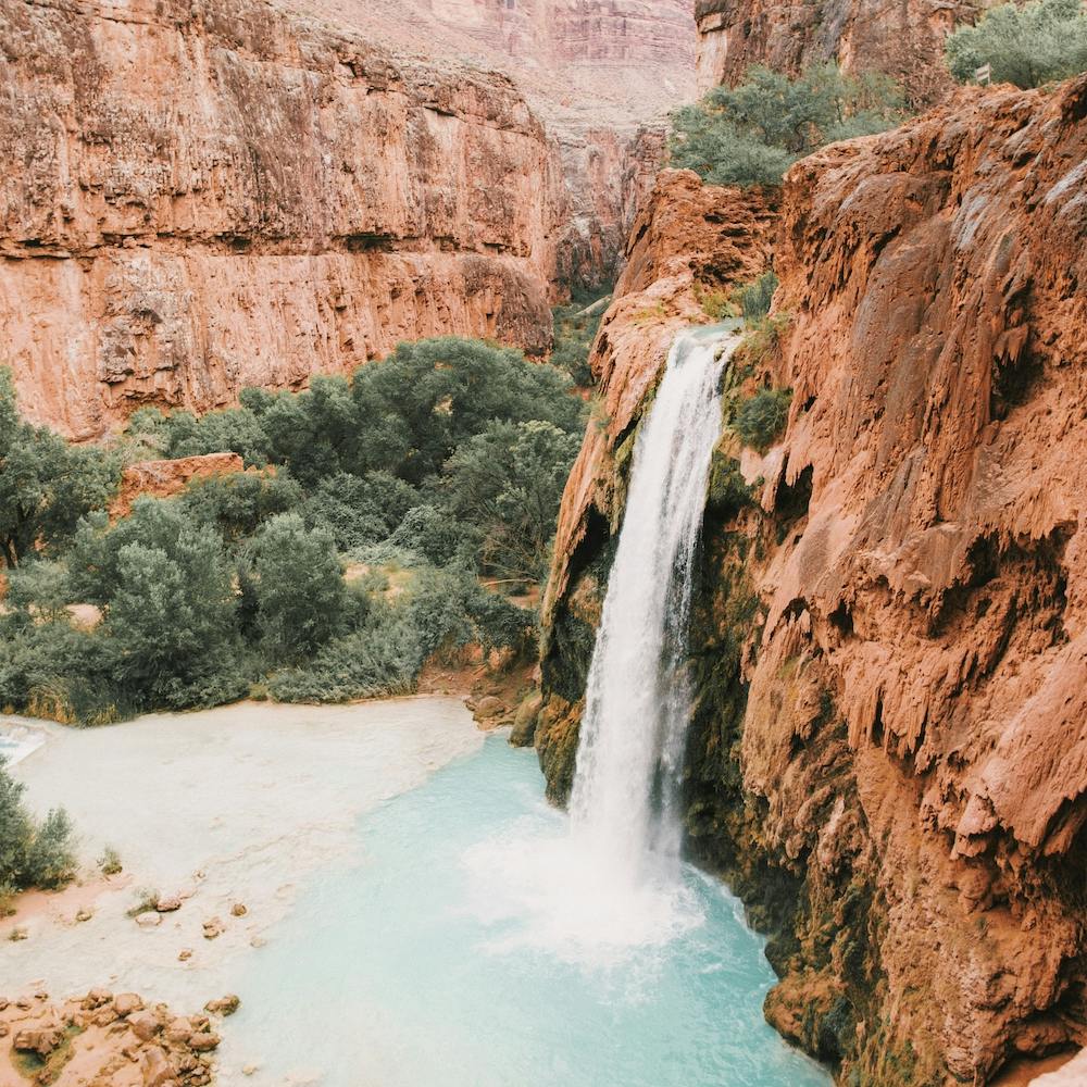 Supai Waterfall Square
