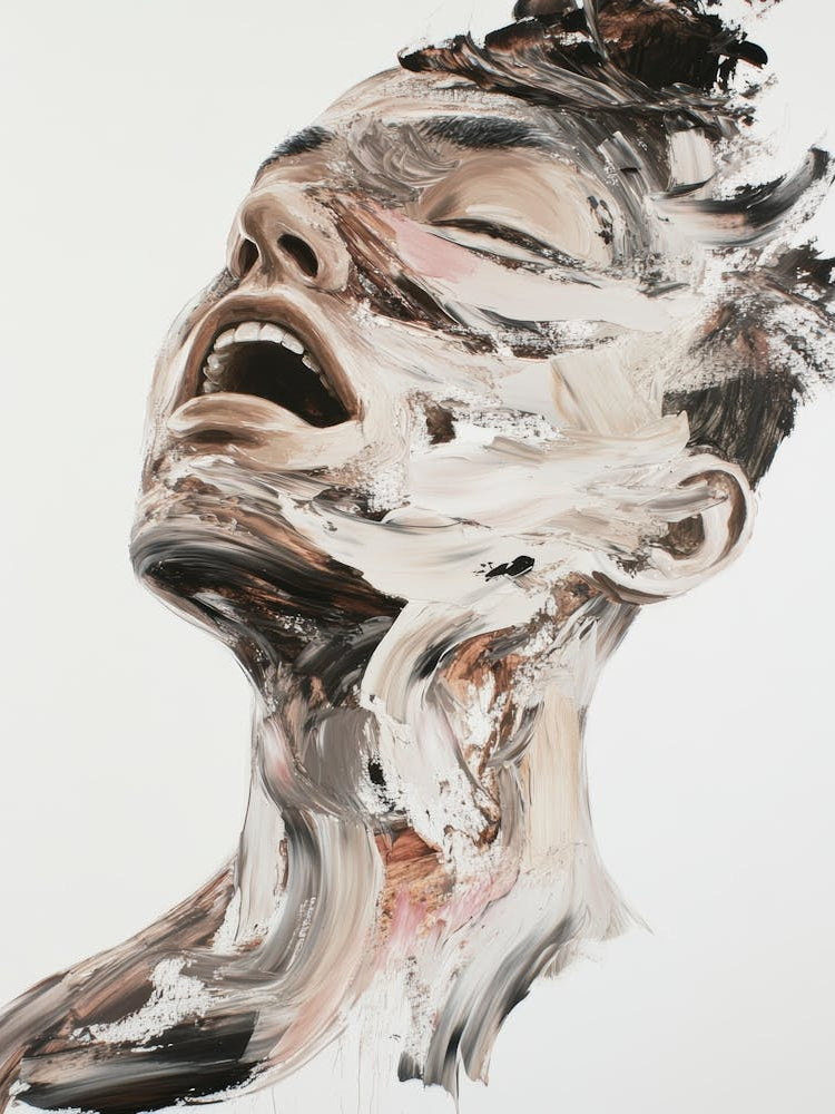 Abstract Portrait Of A Woman 134