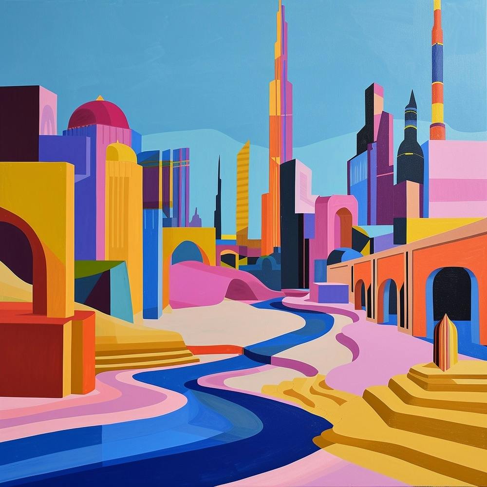 Abstract Travel Collection Dubai Uae 4