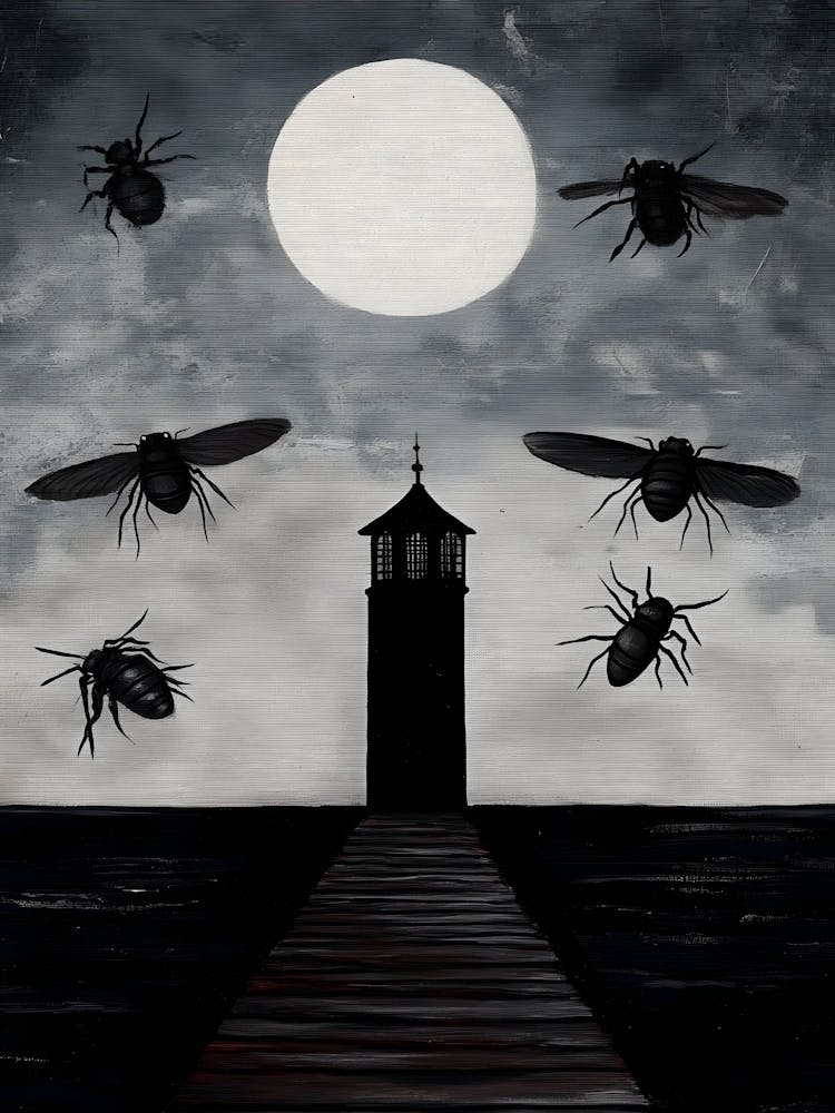 Fliegen in der Nacht