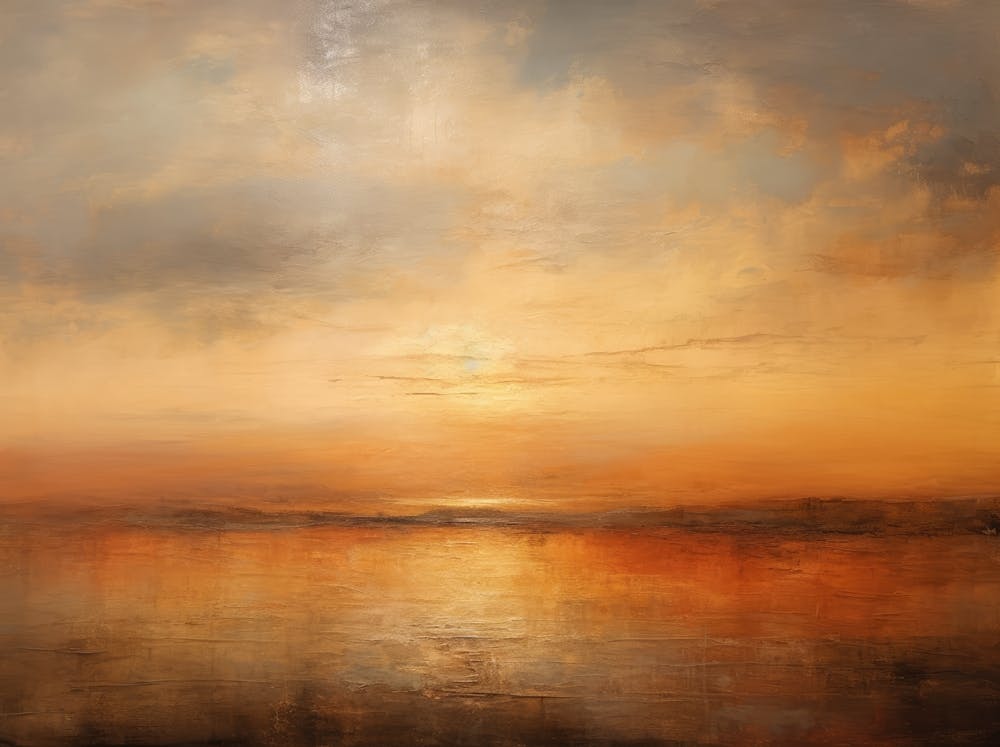 Sunset Over The Sea 6
