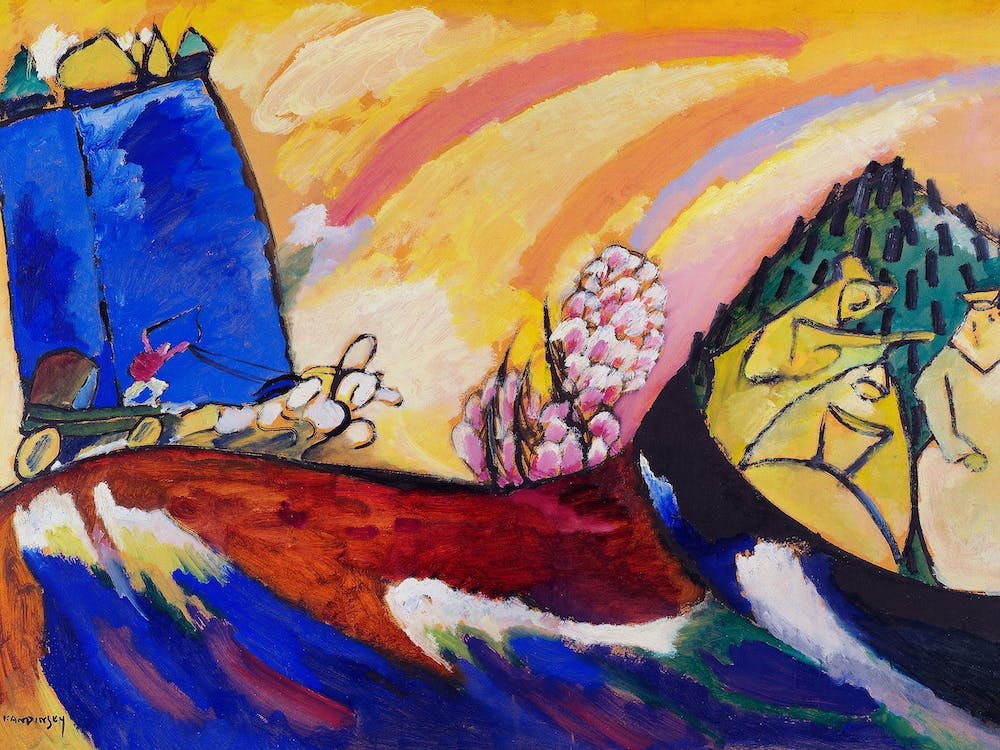 Painting With Troika, Wassily Kandinsky