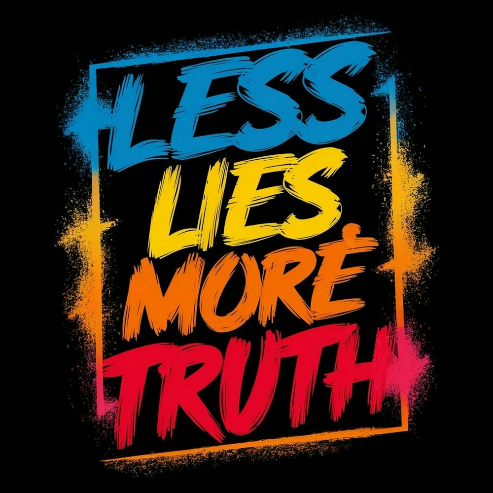 Less Lies More Truth