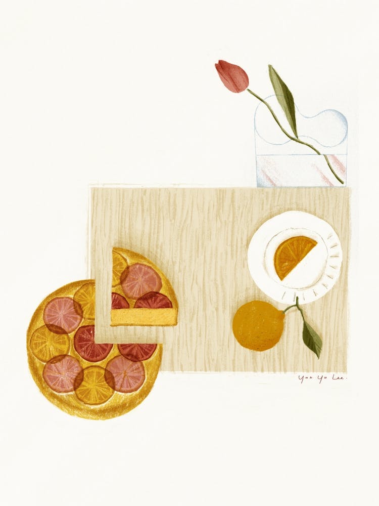 Blood Orange Cake