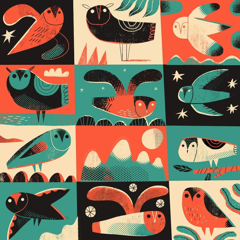 Owls 2 Square