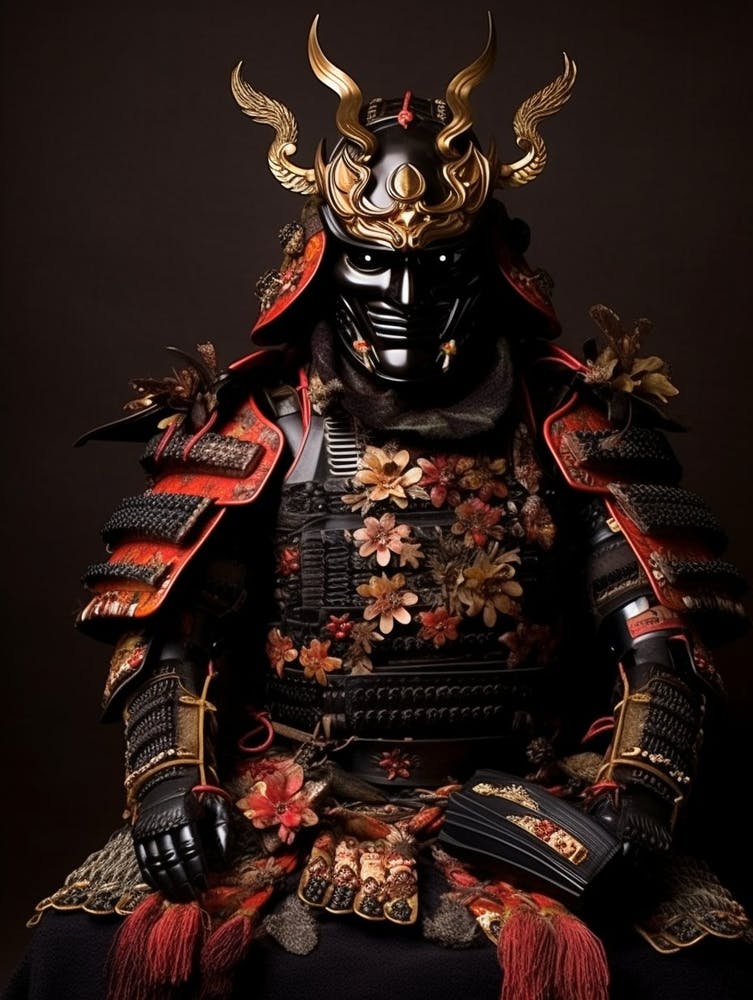 Japanese Samurai Illustration 3