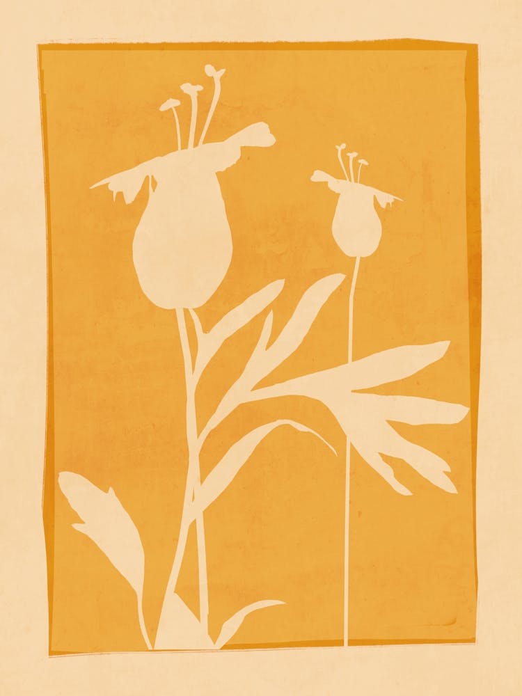 Abstract Art Minimal Plant 121