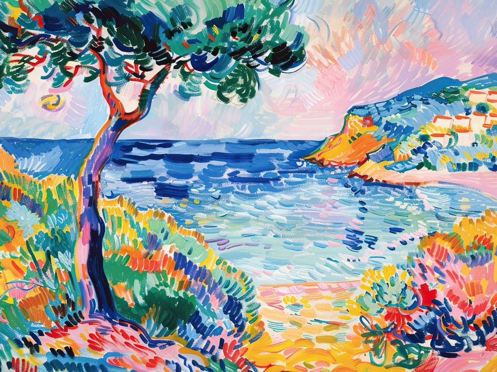 Matisse Inspired Maximalist Seacoast