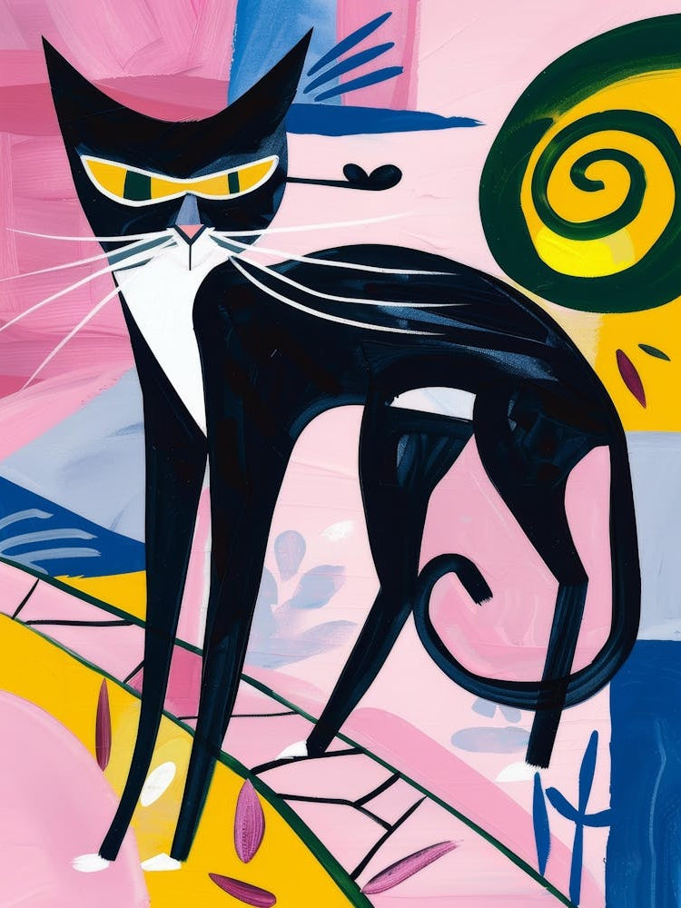 Cat In The Garden 10