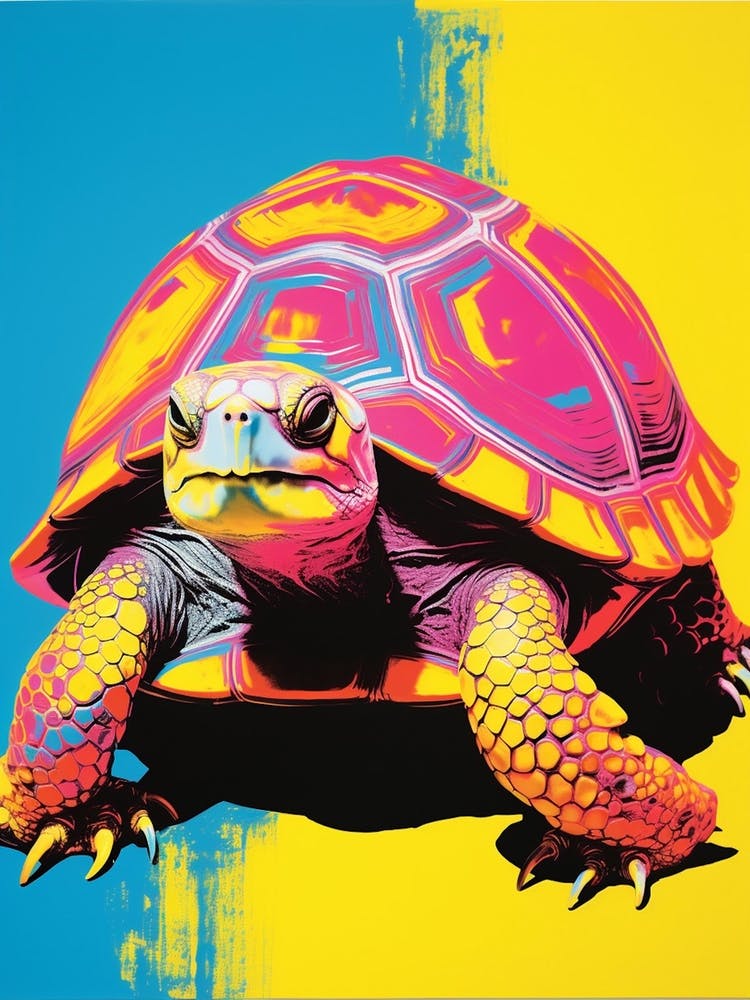 Sea Turtle Pop Art 3