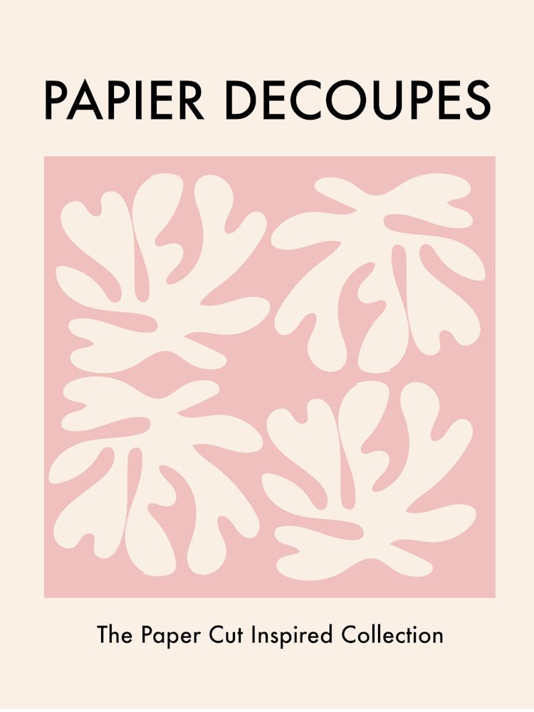 Papiers Paper Cut Pink