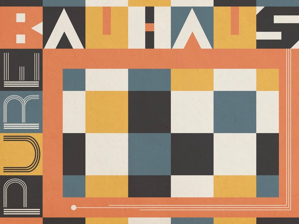 Bauhaus Vintage Chessboard