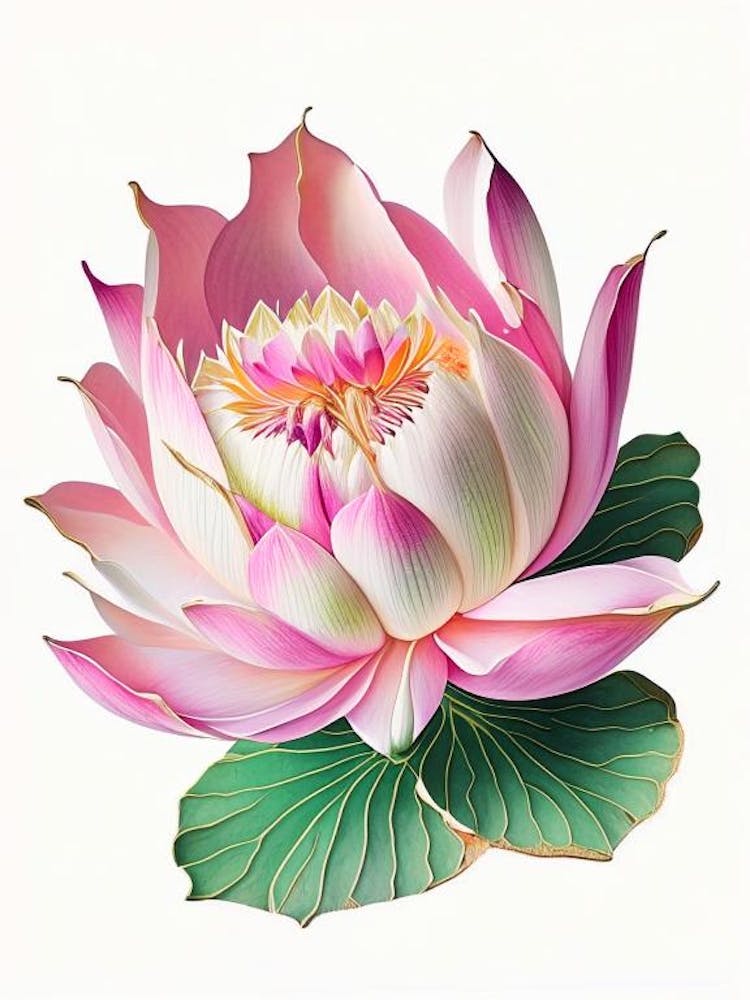 Pink Lotus Decoupage 6