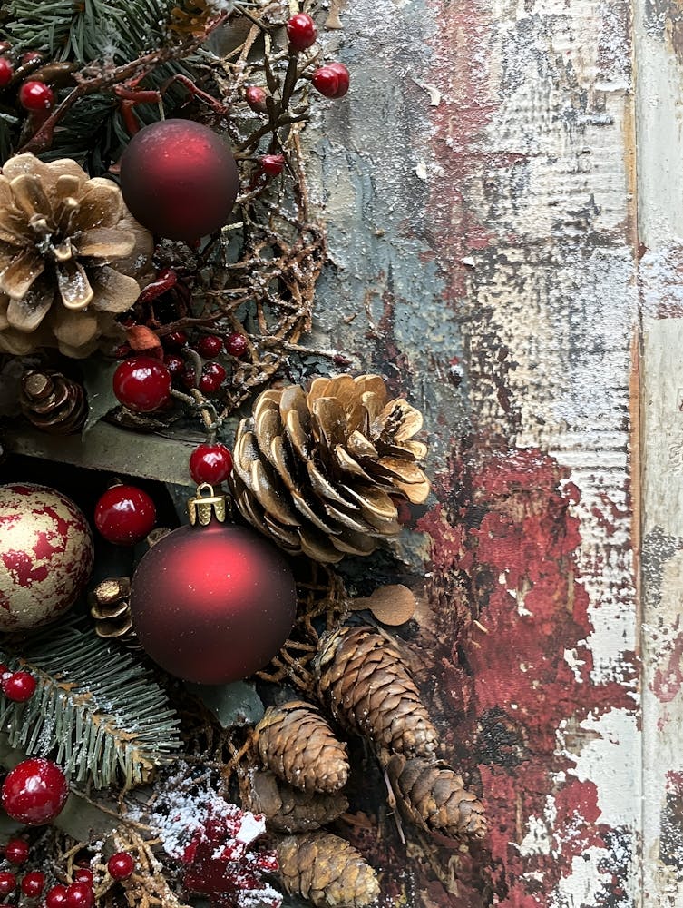 Vintage Holiday Mixed Media 10