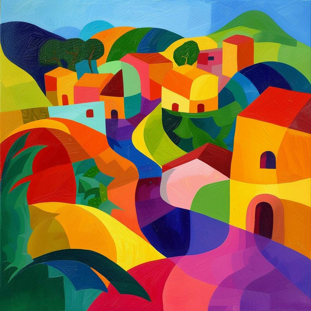 Abstract Travel Collection San Pedro Sula Honduras 4