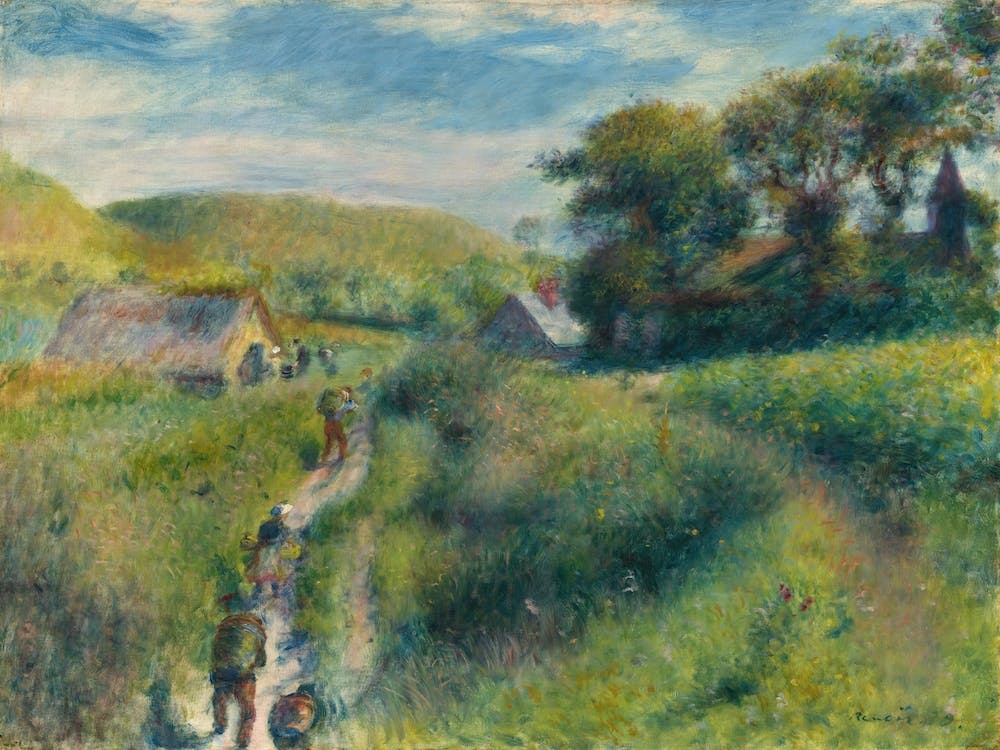 The Mussel Harvest (1879), Pierre Auguste Renoir